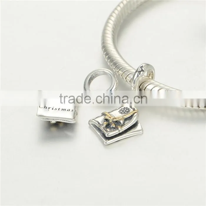 S224 wholesale 925 sterling silver charm necklace jewelry