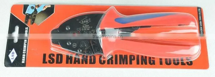 CE ROHS experience production for 10years LSDgood qutails pliers for coax crimping S-05H RG55 RG58..ratchet hand crimping tools