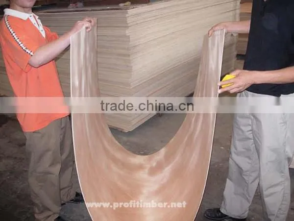 Bent chair seat and back plywood