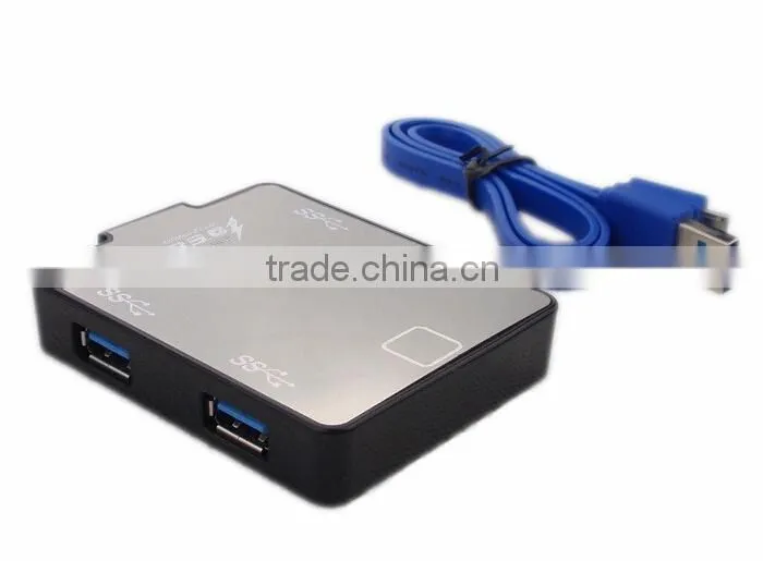 Promotional usb por hub suppliers, High speed 4 port usb hub 3.0 for PC and Laptop