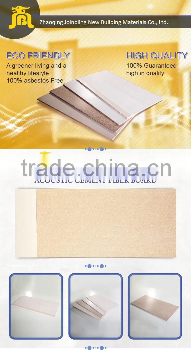 CE approved building materials fiber cement board price philippines