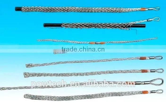 Double head cable mesh pulling grips