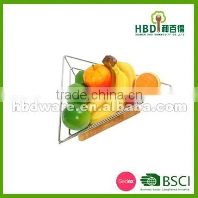 Bamboo foldable basket , bamboo fruit basket