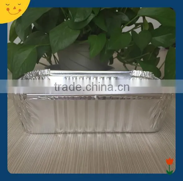 Small rectangle aluminium foil food container price