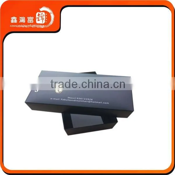 Custom xhfj top cover paper box in folding paper box