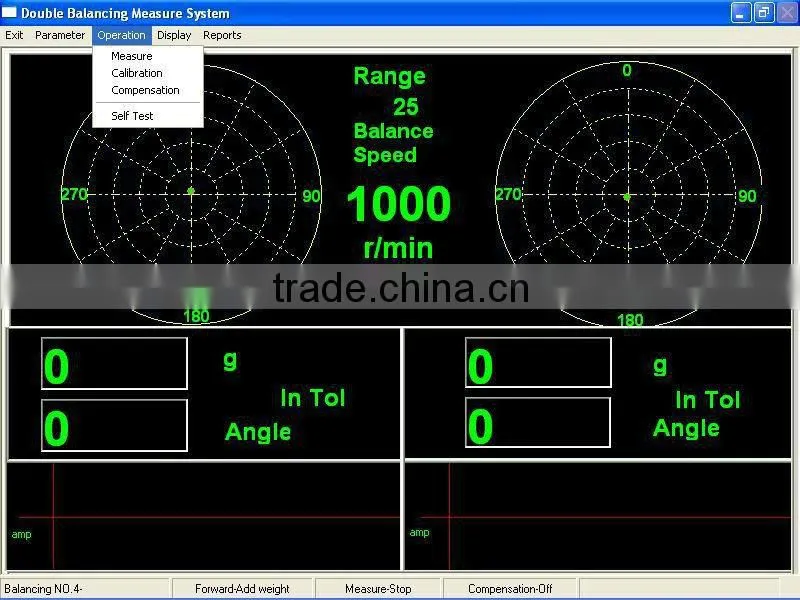 Turbine rotor balancing machine RYQ-3 for turbocharger