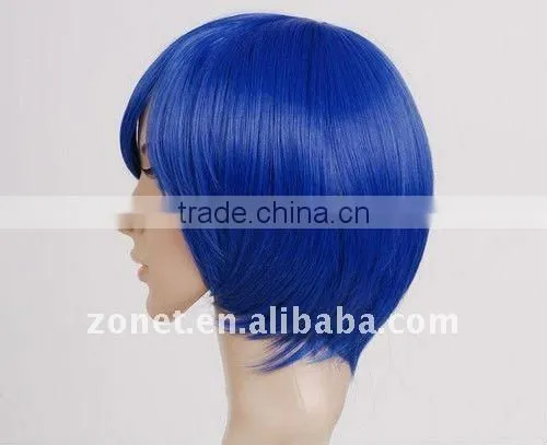 Fashion Cosplay Blue kaito Wig