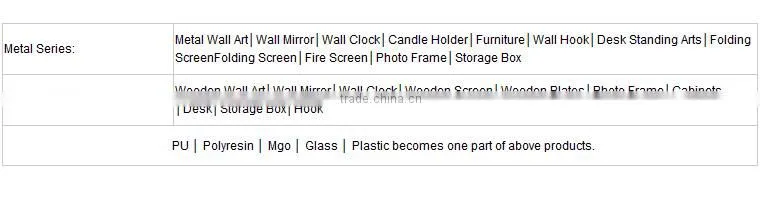 Vintage mirror wall decoration