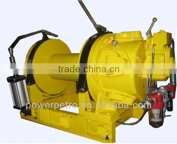 10T Air Winch used for lift and drag heavy cargo ,drilling platform,marine,minnings,engineering