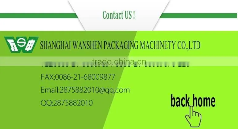 WS-400 Automatic Transparent Film Packaging Machine from Shanghai Wanshen