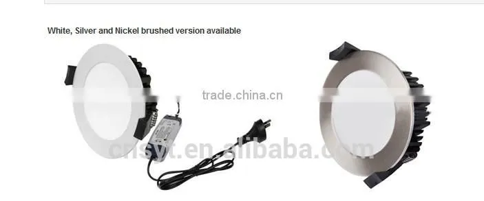 12w dimmable led downlight with SAA approved 90mm cut out