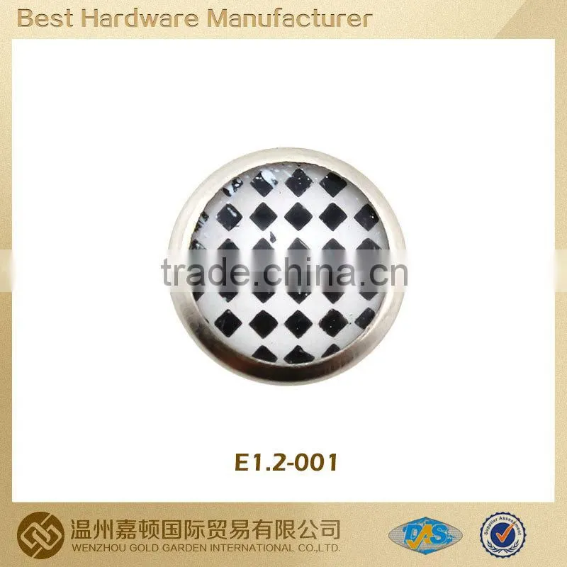 12mm good design snap button for jacket, fashion designs customized