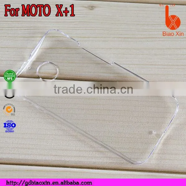 hot sell crystal clear case for the new motorola x , for MOTO X phone case