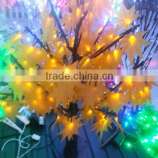 nwe 2014 artificial cherry blossom artificial tree led tree for garden christmas lights tree light