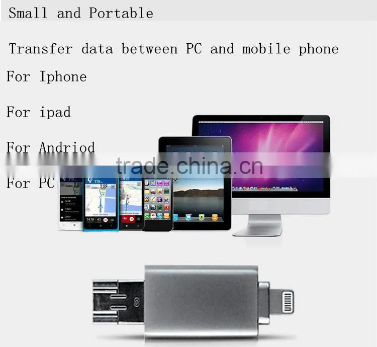 64GB OTG mobile phone USB Flash Drive, mobile phone OTG U disk,OEM OTG USB Flash Drive 1GB - 64GB