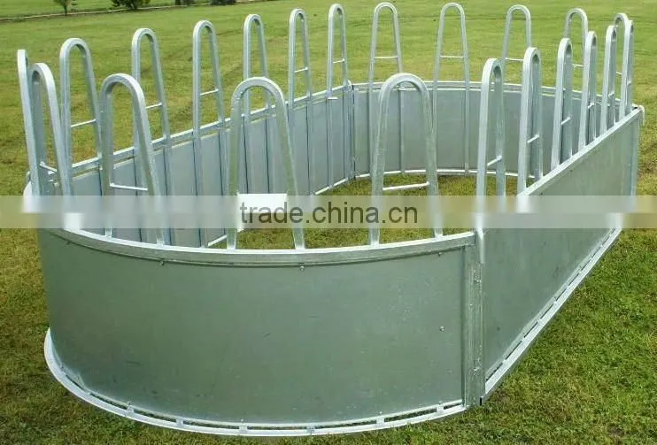 Galvanized Steel Cattle Feeder