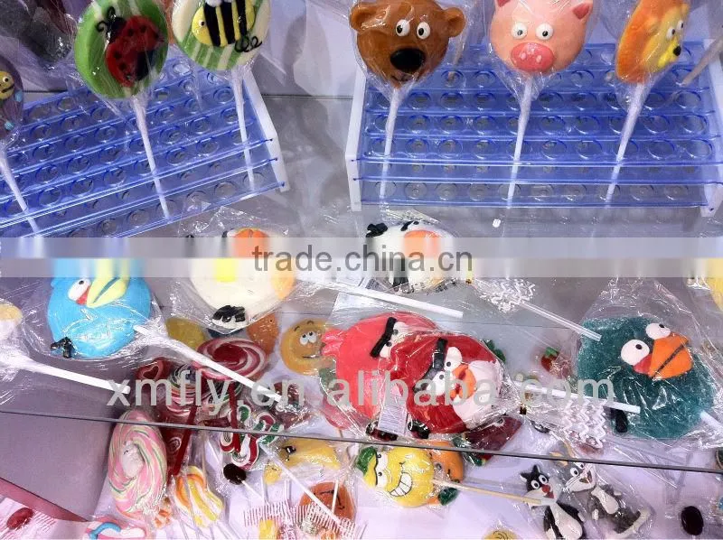 halal Cartoon shape lollipop candy