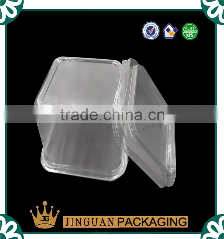 Eco-Friendly PP divided disposable plastic fast plastic food container