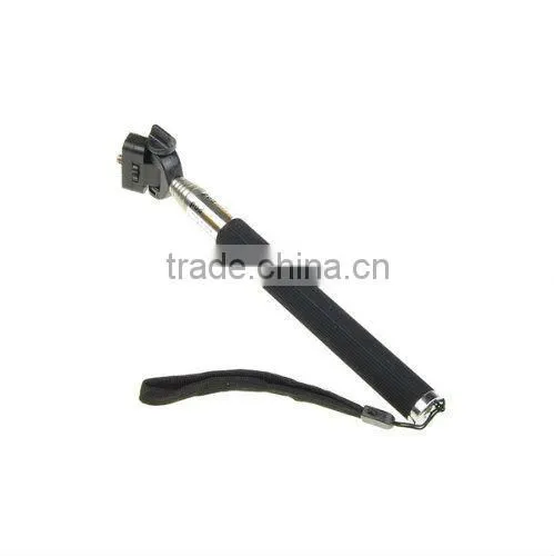 Assorted Colors Available Retractable Selfie Stick Camera Monopod W/ Clip Holder(Optional)For Mobilephones Digital Cameras
