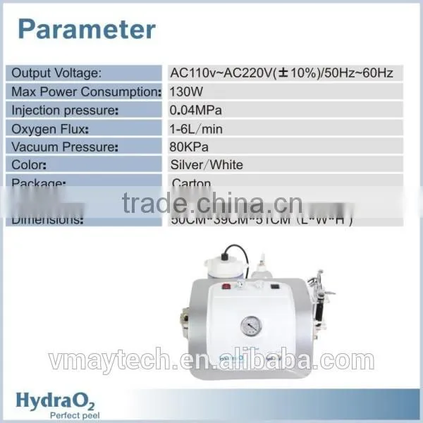 3 in1 multifunctional water spray / oxygen jet machine for skin rejuvenation / oxygen facial machine for home use HO3