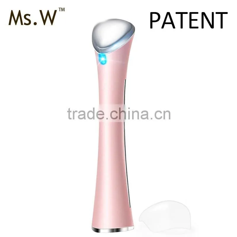 Mini portable battery operated eye wrinkle eraser, eye care massager