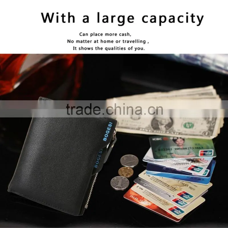 Men's Leather ID Multi Functional Wallet Credit Card Wallet Fashion Wallet For Men