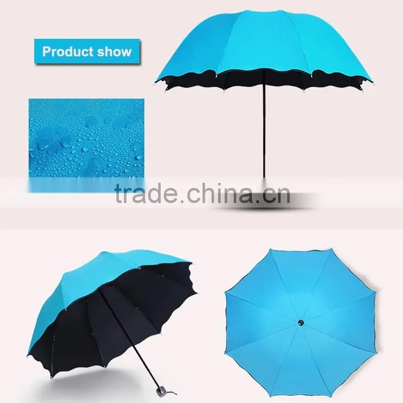 waterproof fabric solar umbrella foldable travel umbrella for sale