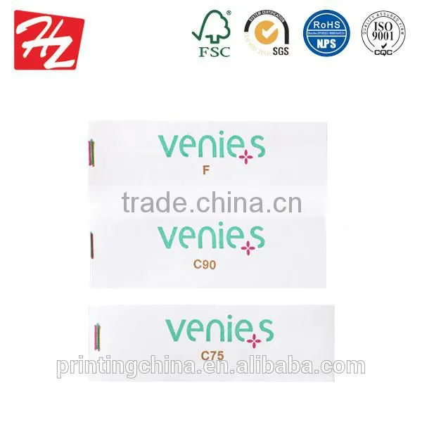 Excellent quality hang tag label in Dongguan factory