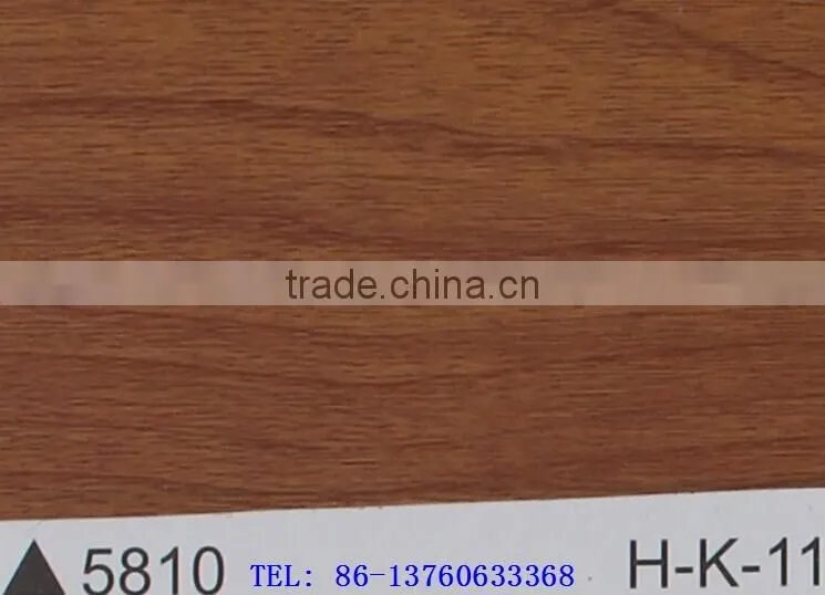 Wood Grain self-adhesion cold laminated Decoration Film item 5810