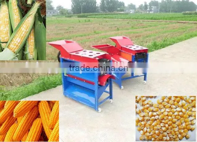 Best small threshing machine | corn husk peeling machine CE approved
