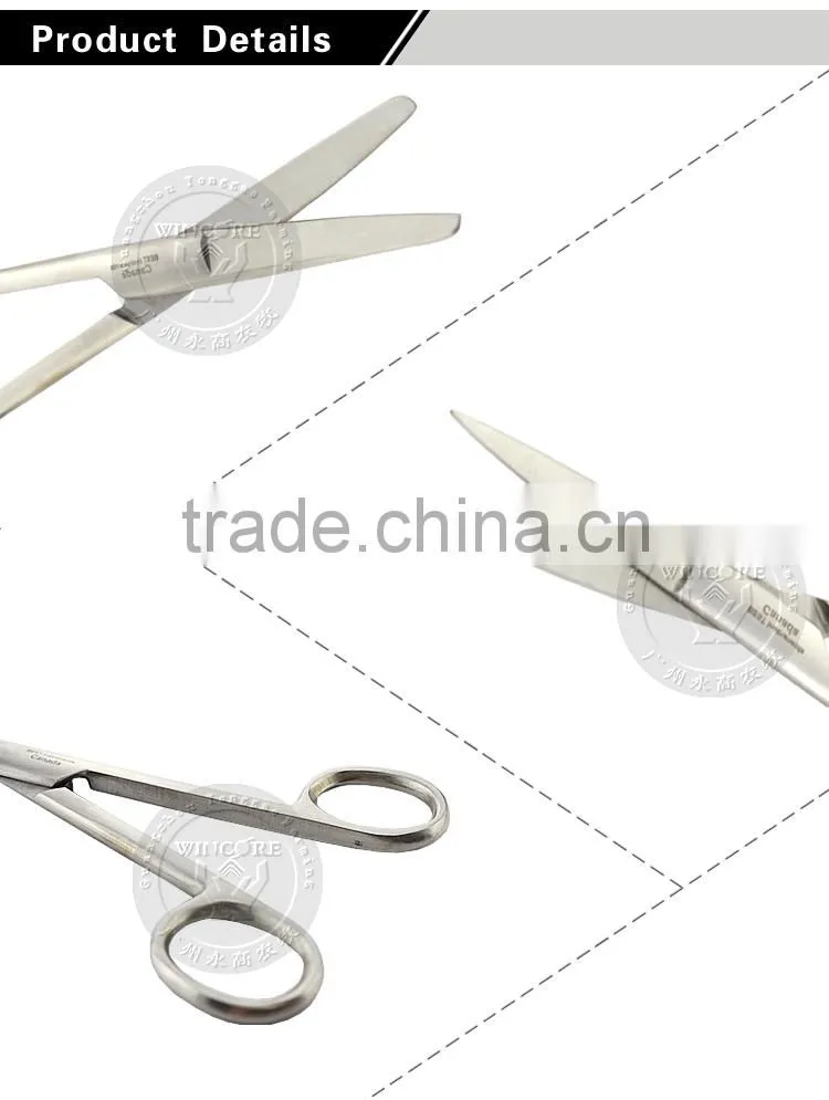 Kinds of stainless steel livestock surgical scissors