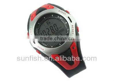 Fishing barometer watch