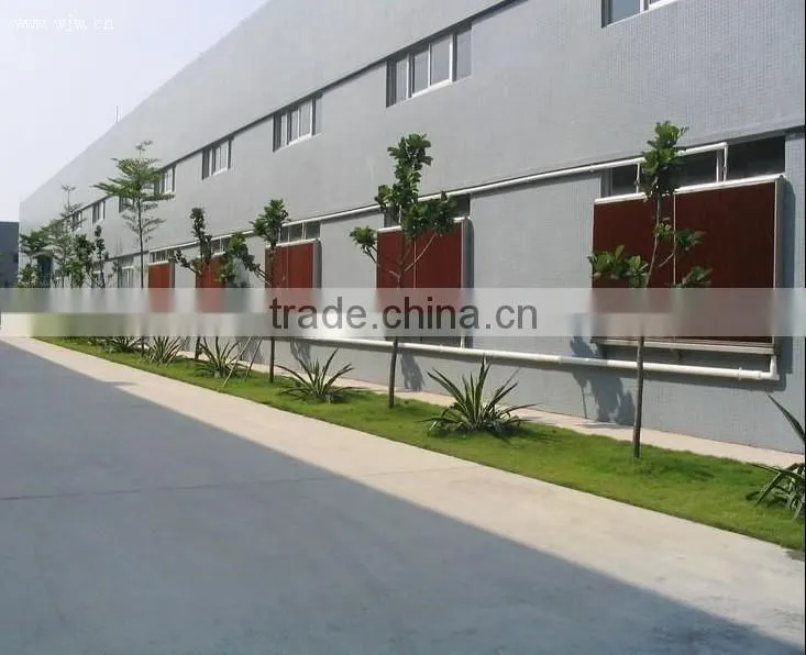 high efficiency evaporative cooling system for greenhouses