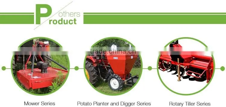 Mini farm machine 1 row PTO 3 point potato harvester for tractor