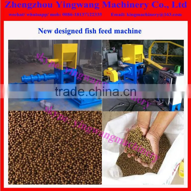 Floating fish feed puffed machine /fish food puffing machine
