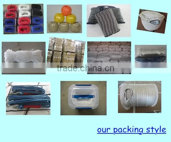 10mm 12 braided synthetic winch rope