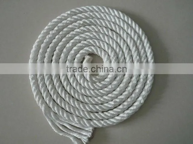 8mm Twisted Polyester multifilament Ropes