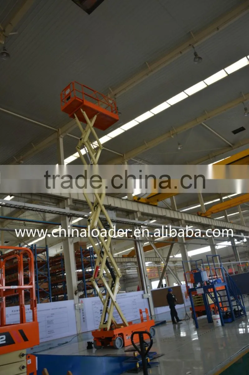 The best quality self-propelled scissor aerial work platform with CE