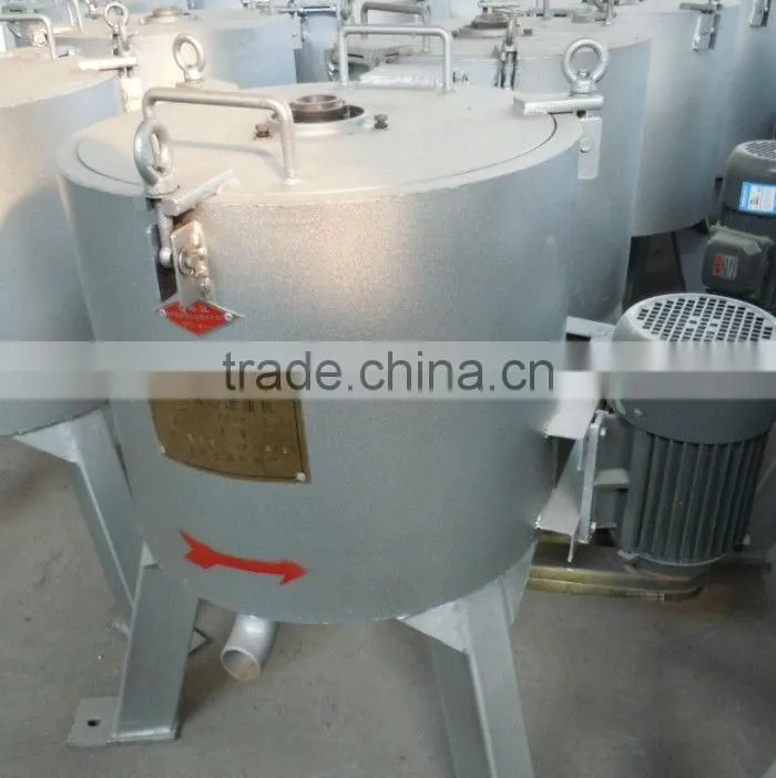 best selling centrifugal crude cooking oil filter plant