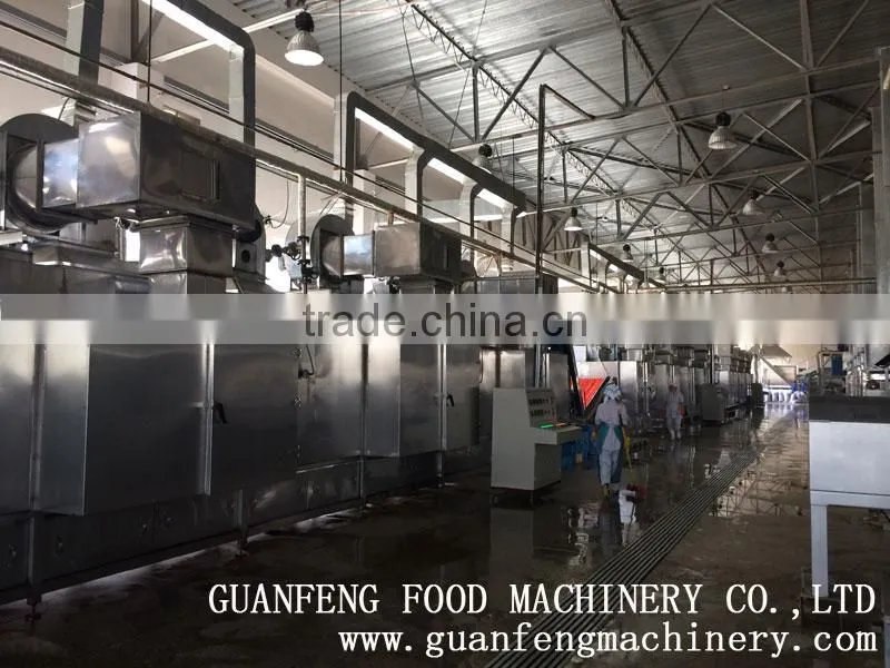 Cabbage Processing Production Line Machine Equipment Broccoli Pretreatment Production Line