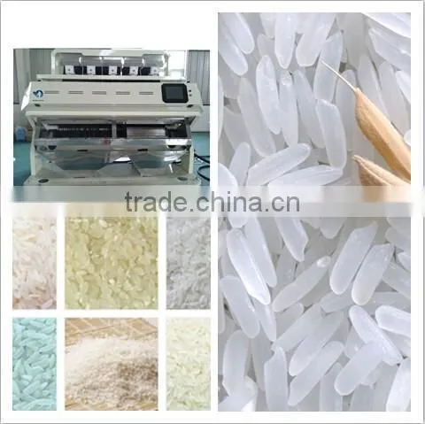 6 Chutes 384 Channels Rice Color Sorter Machine in China