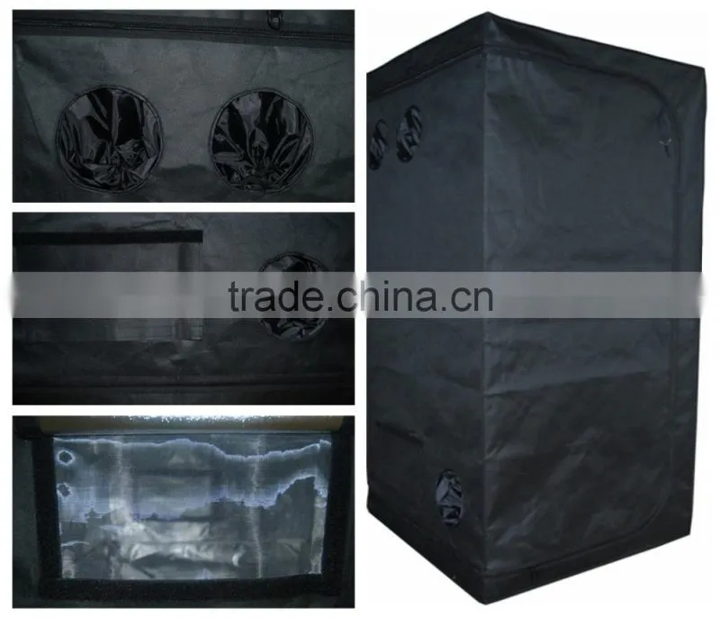 hydroponics manufacture reflective mylar plant growing tent /complete grow tent kits/600d mylar grow tent