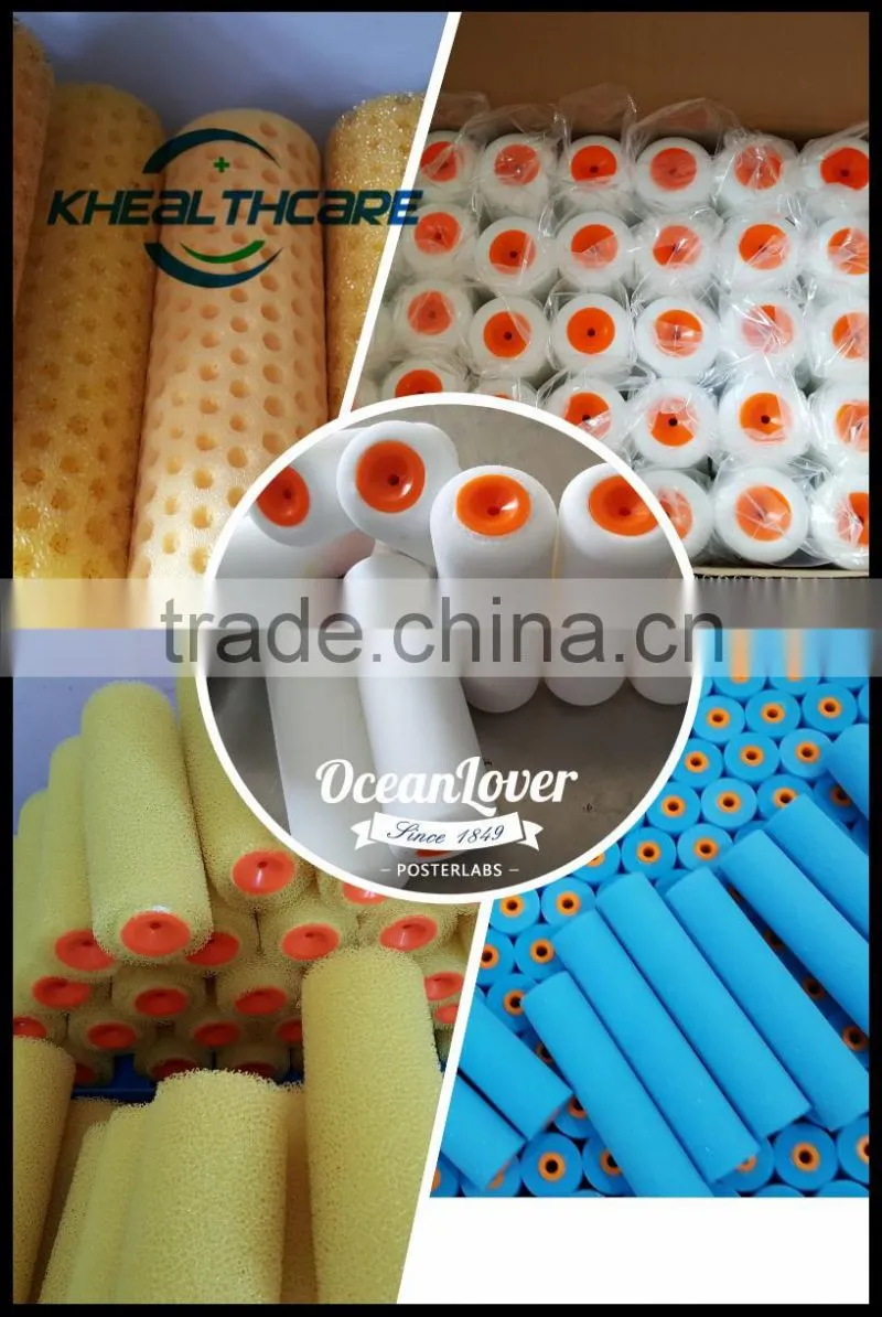 Newly Educational Toys PU Foam Roller Kids DIY Sponge Painting Brush