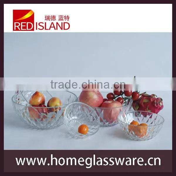 5 size diamond salad and Soup bowl