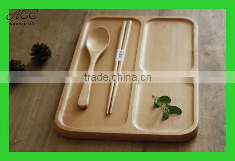 Custom rectangle wood plate