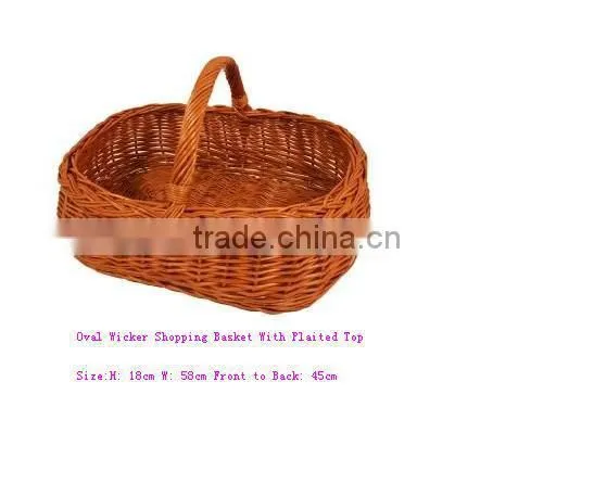 Rectangular Wicker Log Basket from Linyi