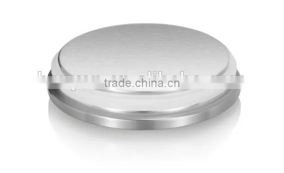 Cream-coloured Stainless Steel Kitchen Canister Set
