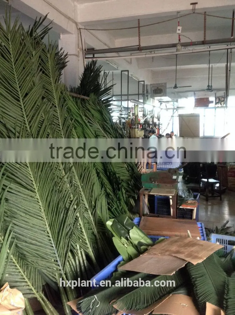 2016 china factory direct artificial coconut leaves ,palm leaves
