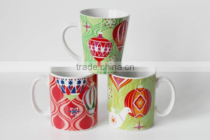 red coffee mug