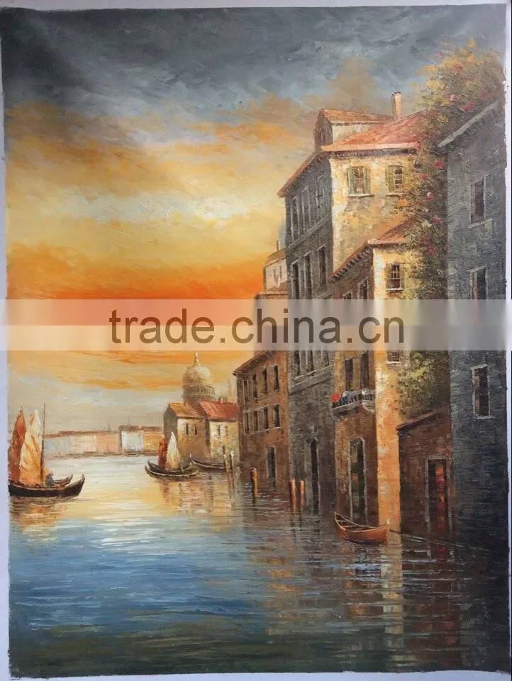 Venice Oil Painting on Canvas